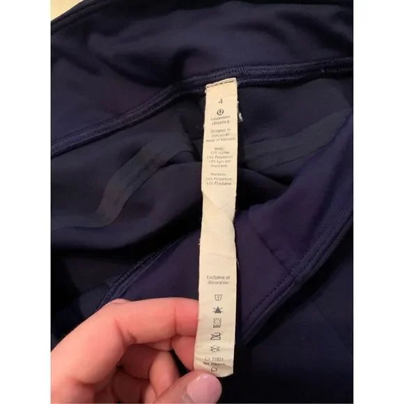 Lululemon Embrace The Space Pant Hero Blue size 4
